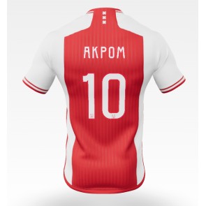 Ajax Chuba Akpom #10 Domaci Dres 2023-24 Kratak Rukavima